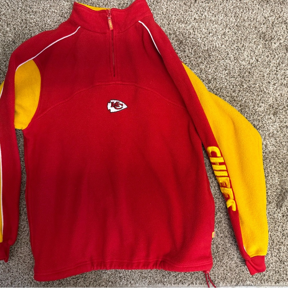 NFL Red and Yellow Team Pullover